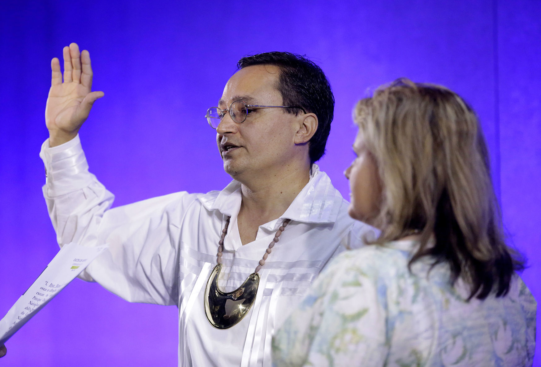 CHIEF SWORN IN